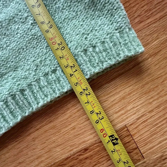 VINTAGE x GAP Womens Mint Green Soft Cozy Sweater, 90s, Y2K l SIZE LARGE - Picture 4 of 6